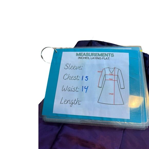 Morgan And Co Vintage Maxi Dark Purple Prom Ombré Tie Back Dress Sz 9/10 READ - Picture 14 of 14